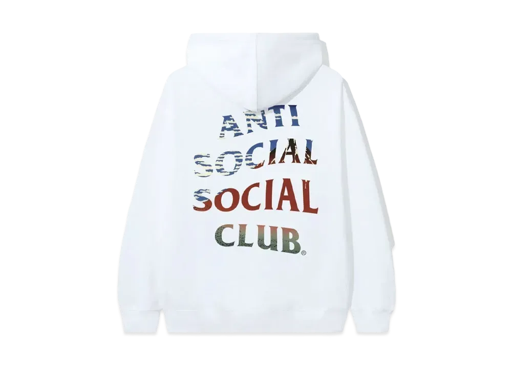 ANTI SOCIAL SOCIAL CLUB (Japan Only) Ultra Light Hoodie "White" (FW20)