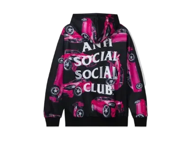ANTI SOCIAL SOCIAL CLUB 3AM On Melrose All Over Hoodie "Black" (FW20)