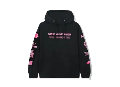 ANTI SOCIAL SOCIAL CLUB Mantras Hoodie "Black" (FW20)