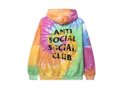 ANTI SOCIAL SOCIAL CLUB Good Hoodie Tie Dye "Rainbow" (SS20)