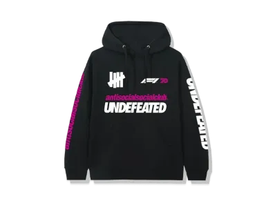 ANTI SOCIAL SOCIAL CLUB UNDFTD x F1 Hoodie "Black" (SS20)