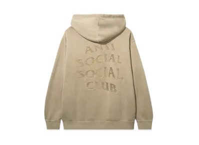 ANTI SOCIAL SOCIAL CLUB Tone Deaf Hoodie "Sand" (SS20)