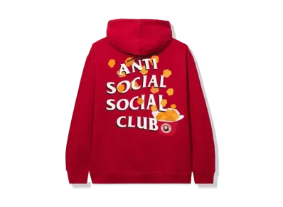 ANTI SOCIAL SOCIAL CLUB x Panda Express Hoodie "Red" (SS20)