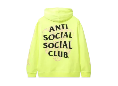 ANTI SOCIAL SOCIAL CLUB Car Underwater Hoodie Neon "Yellow" (SS20)