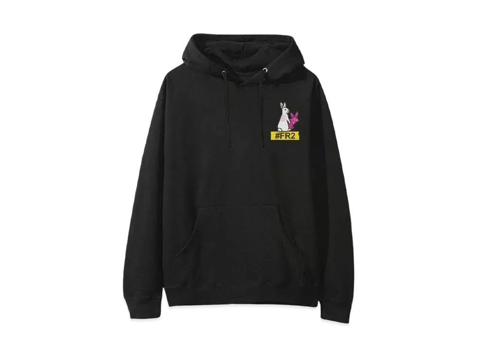 FR2 x ANTI SOCIAL SOCIAL CLUB Serrated Hoodie "Black" (SS21)