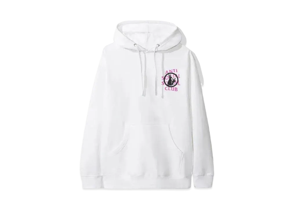 FR2 x ANTI SOCIAL SOCIAL CLUB Intercontinental Hoodie "White" (SS21)