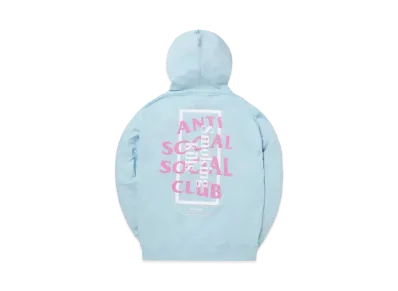 ANTI SOCIAL SOCIAL CLUB collaboration with #FR2 Smoking kills Hoodie "Light Blue"