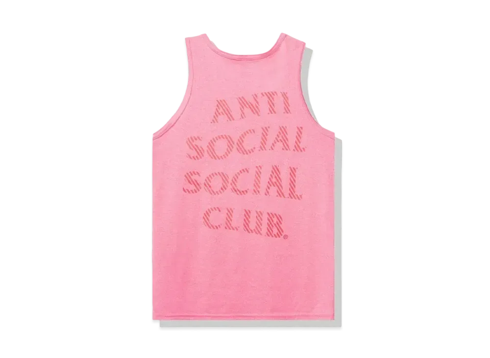 ANTI SOCIAL SOCIAL CLUB Goodbye Summer Tank Tank "Pink" (FW20)