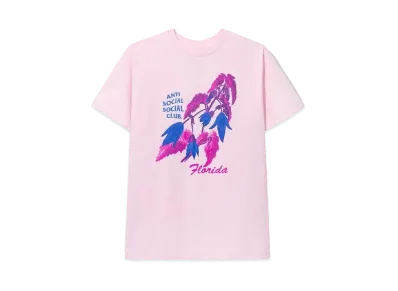ANTI SOCIAL SOCIAL CLUB Florida Tee "Pink" (FW20)