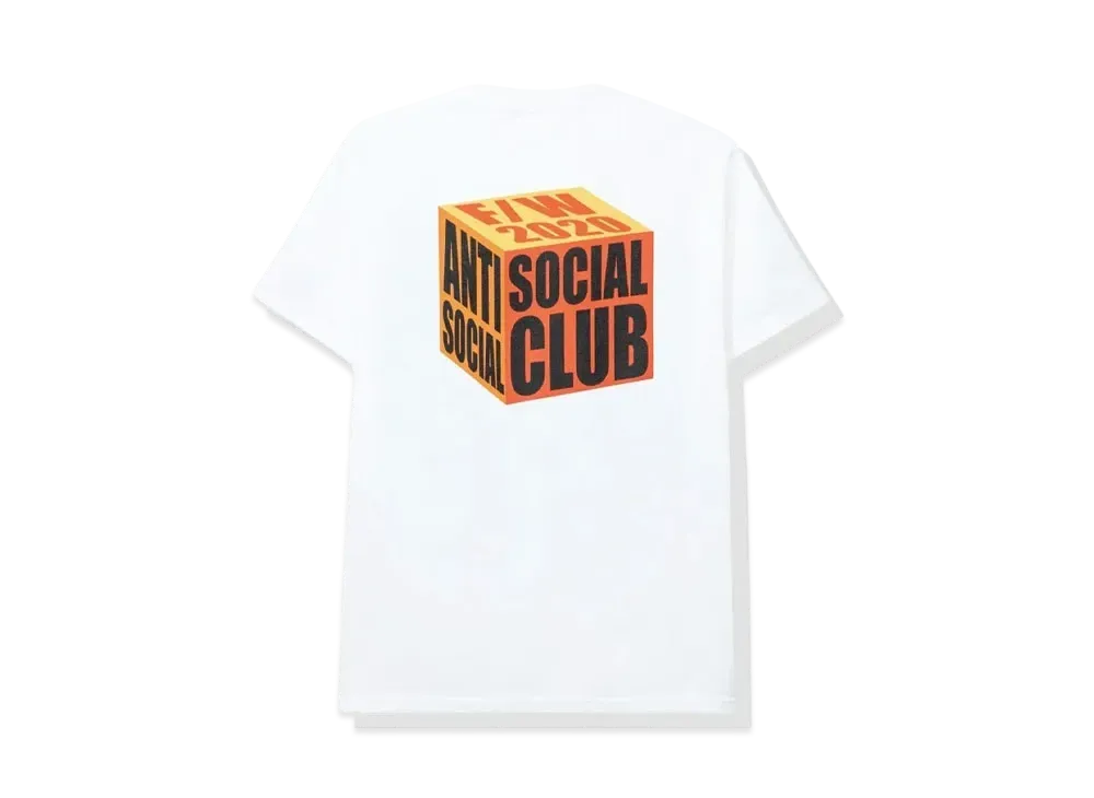 ANTI SOCIAL SOCIAL CLUB I Wish I Was Wrong Tee "White" (FW20)