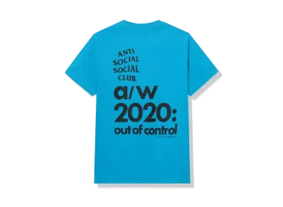 ANTI SOCIAL SOCIAL CLUB 2020 Tee "Turquise" (FW20)