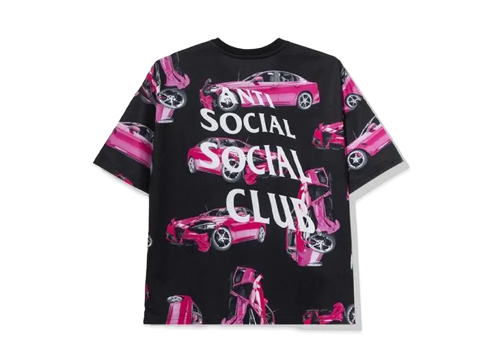 ANTI SOCIAL SOCIAL CLUB 3AM On Melrose All Over Tee "Black" (FW20)