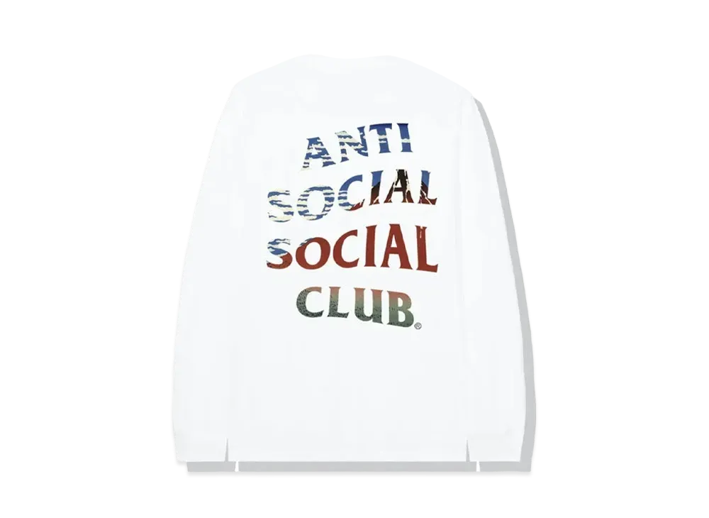 ANTI SOCIAL SOCIAL CLUB (Japan Only) Ultra Light Long Sleeve Tee "White" (FW20)