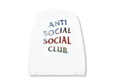 ANTI SOCIAL SOCIAL CLUB (Japan Only) Ultra Light Long Sleeve Tee "White" (FW20)