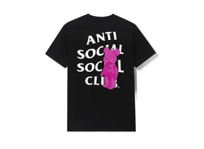 ANTI SOCIAL SOCIAL CLUB Bearbrick Tee "Black" (FW20)