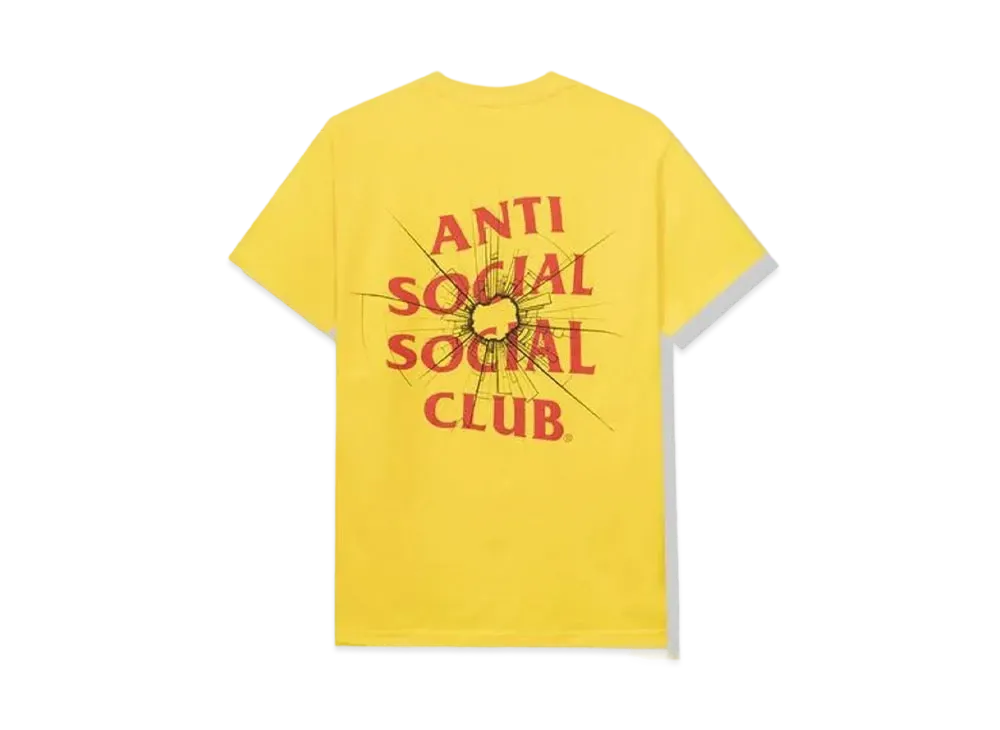 ANTI SOCIAL SOCIAL CLUB Theories Tee "Yellow" (FW20)