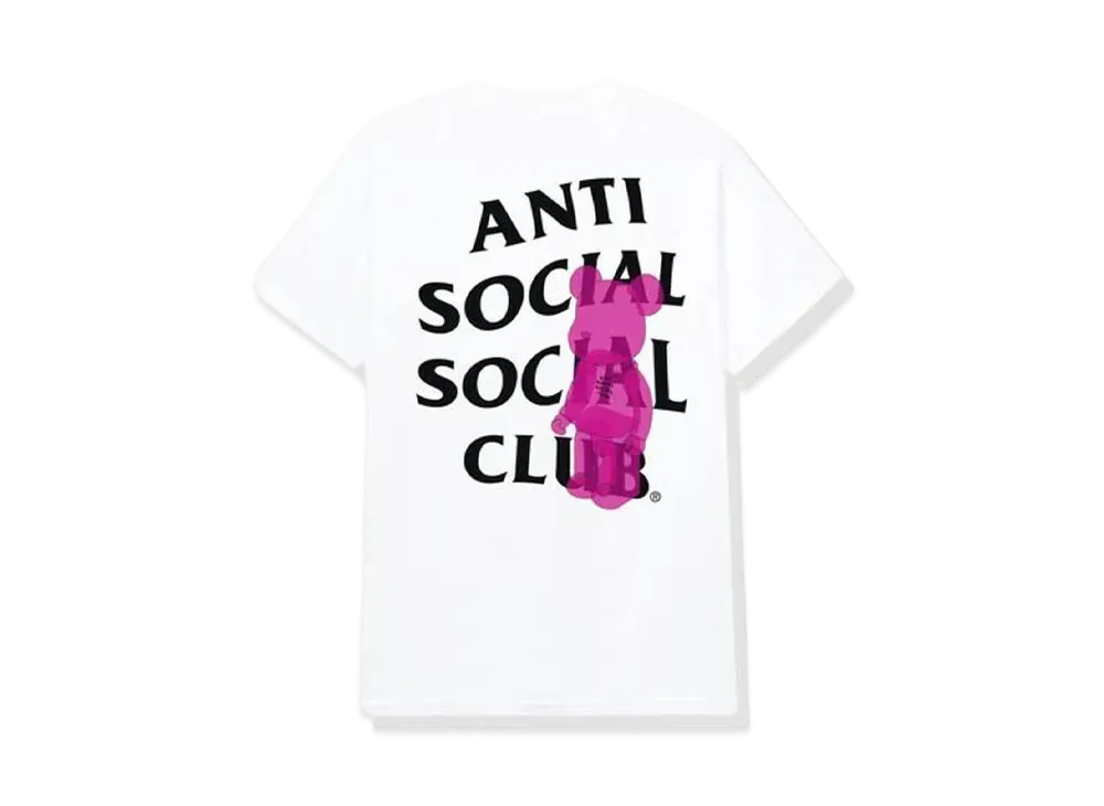 ANTI SOCIAL SOCIAL CLUB Bearbrick Tee "White" (FW20)