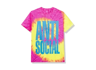 ANTI SOCIAL SOCIAL CLUB Heatwave Tee Tie Dye "Pink" (FW20)