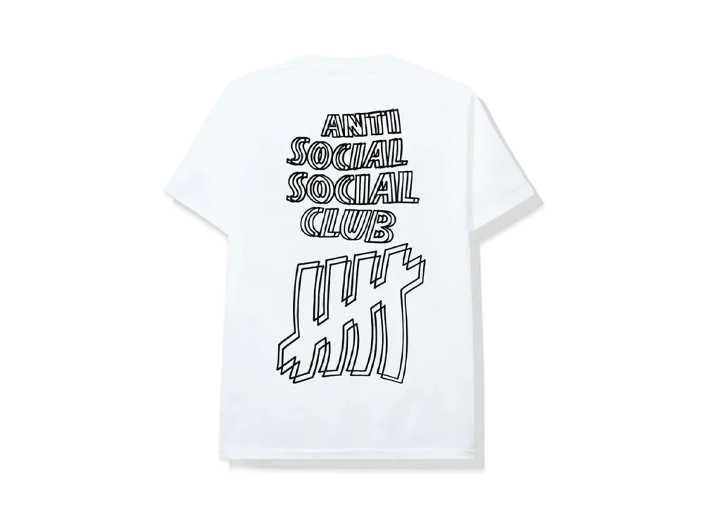 ANTI SOCIAL SOCIAL CLUB x Undefeated Tee "White" (FW20)
