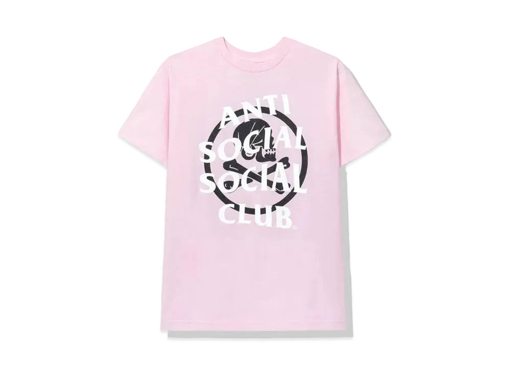 ANTI SOCIAL SOCIAL CLUB x Neighborhood Cambered Tee "Pink" (FW20)