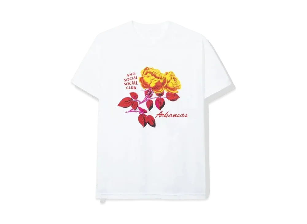 ANTI SOCIAL SOCIAL CLUB Arkansas Tee "White" (FW20)