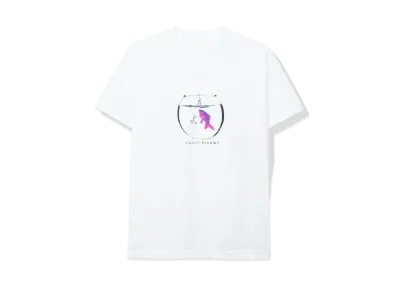 ANTI SOCIAL SOCIAL CLUB Glitter Tee "White" (SS20)