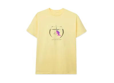 ANTI SOCIAL SOCIAL CLUB Glitter Tee "Yellow" (SS20)