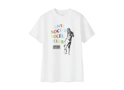 ANTI SOCIAL SOCIAL CLUB x Hysteric Glamour T-Shirt "White" (SS20)