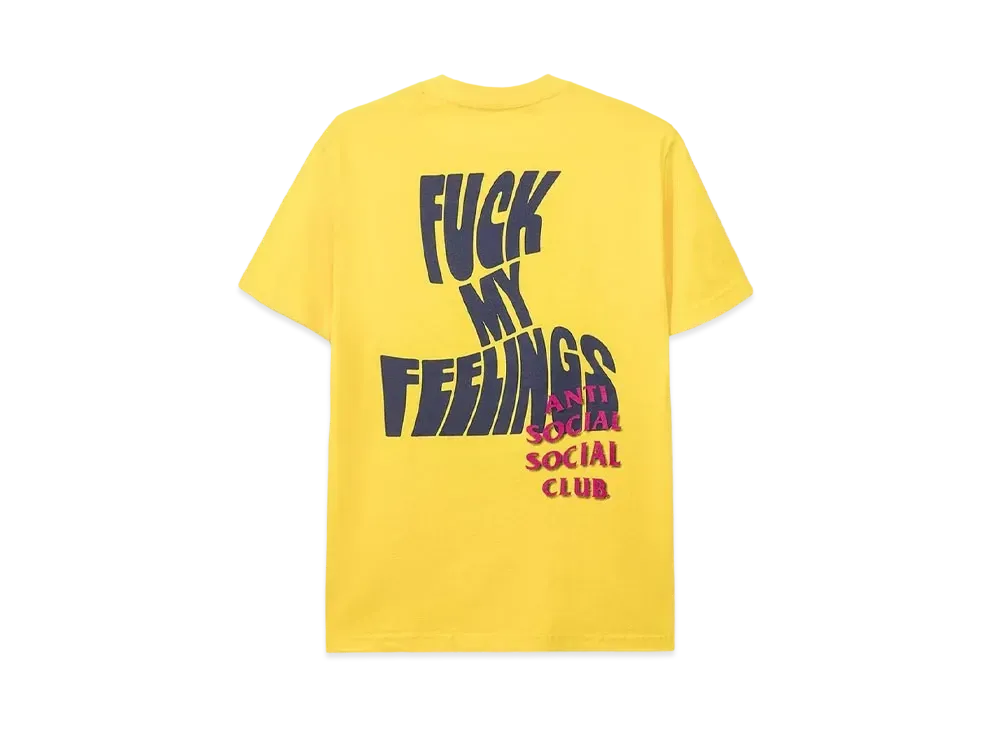 ANTI SOCIAL SOCIAL CLUB Chatsworth Tee "Yellow" (SS20)