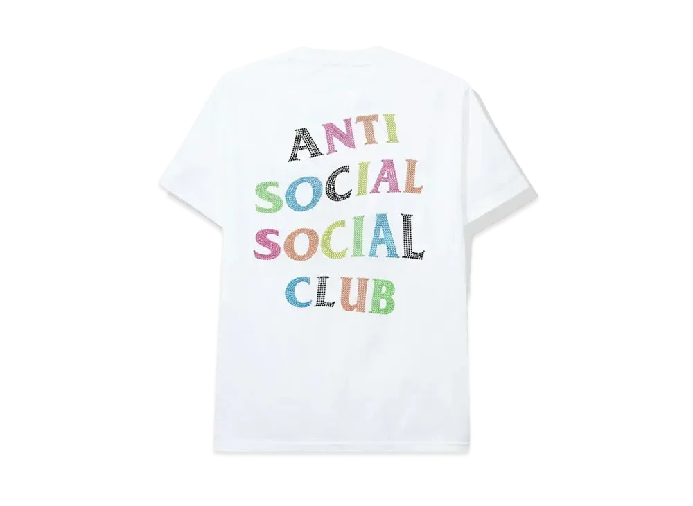 ANTI SOCIAL SOCIAL CLUB Stud Belt Tee "White" (SS20)