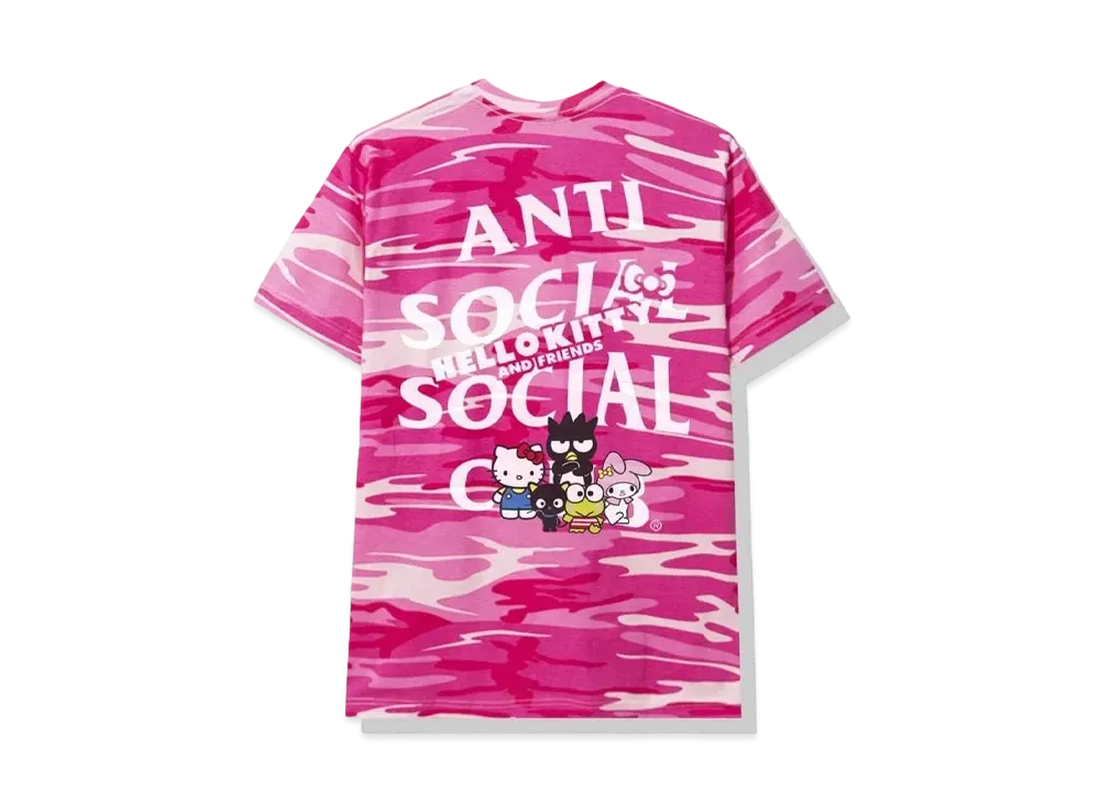 ANTI SOCIAL SOCIAL CLUB x Hello Kitty and Friends Tee "Pink" (SS20)