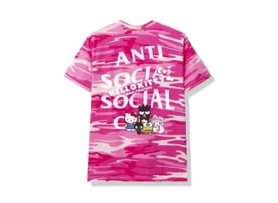 ANTI SOCIAL SOCIAL CLUB x Hello Kitty and Friends Tee "Pink" (SS20)