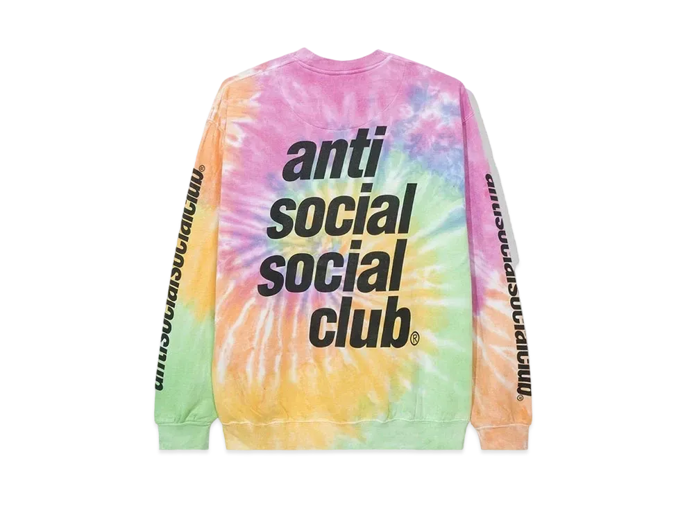 ANTI SOCIAL SOCIAL CLUB Rotterdam Long Sleeve Tee "Rainbow" (SS20)