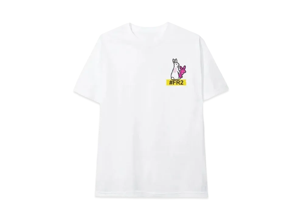 FR2 x ANTI SOCIAL SOCIAL CLUB Serrated Tee "White" (SS21)