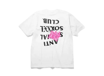 ANTI SOCIAL SOCIAL CLUB x GOD SELECTION XXX Pink - Tee "White" (SS21)