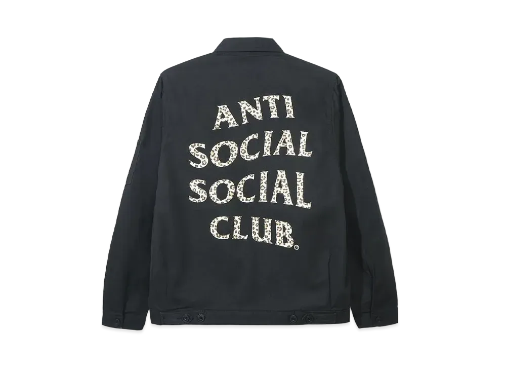 ANTI SOCIAL SOCIAL CLUB Lube Jacket "Black" (SS20)