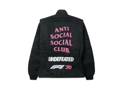 ANTI SOCIAL SOCIAL CLUB Undefeated x F1 Jacket "Black" (SS20)
