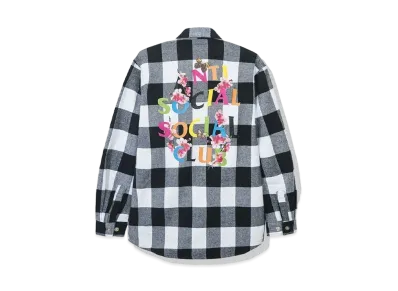 ANTI SOCIAL SOCIAL CLUB Frantic Flannel "White" (SS20)