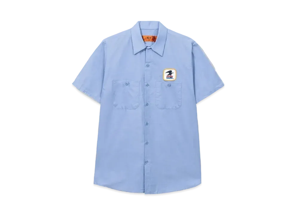 ANTI SOCIAL SOCIAL CLUB x USPS Work Shirt Light "Blue" (SS20)