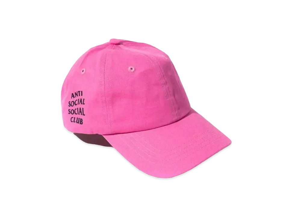 ANTI SOCIAL SOCIAL CLUB WEIRD Cap Hot "Pink" (FW20)