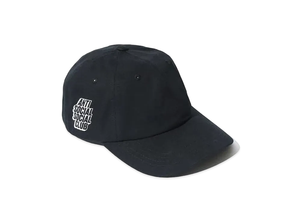 ANTI SOCIAL SOCIAL CLUB Blocked Cap "Black" (FW20)