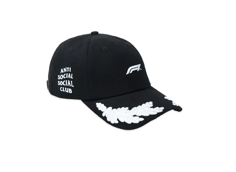 ANTI SOCIAL SOCIAL CLUB Undefeated x F1 Cap "Black" (SS20)