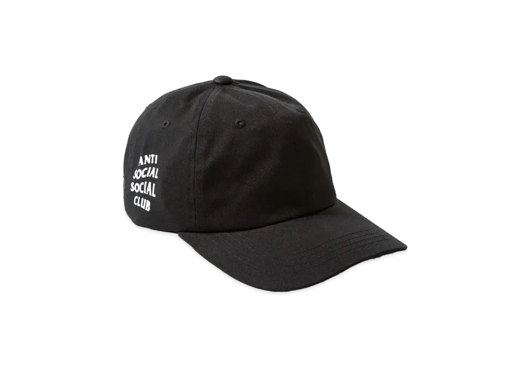 アンチソーシャルソーシャルクラブ SS22 ウィアード キャップ "ブラック"