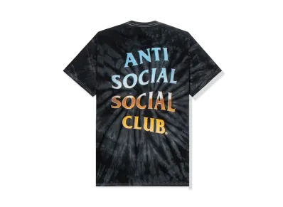 ANTI SOCIAL SOCIAL CLUB SS22 Thermal Internal Tie Dye Tee "Black"
