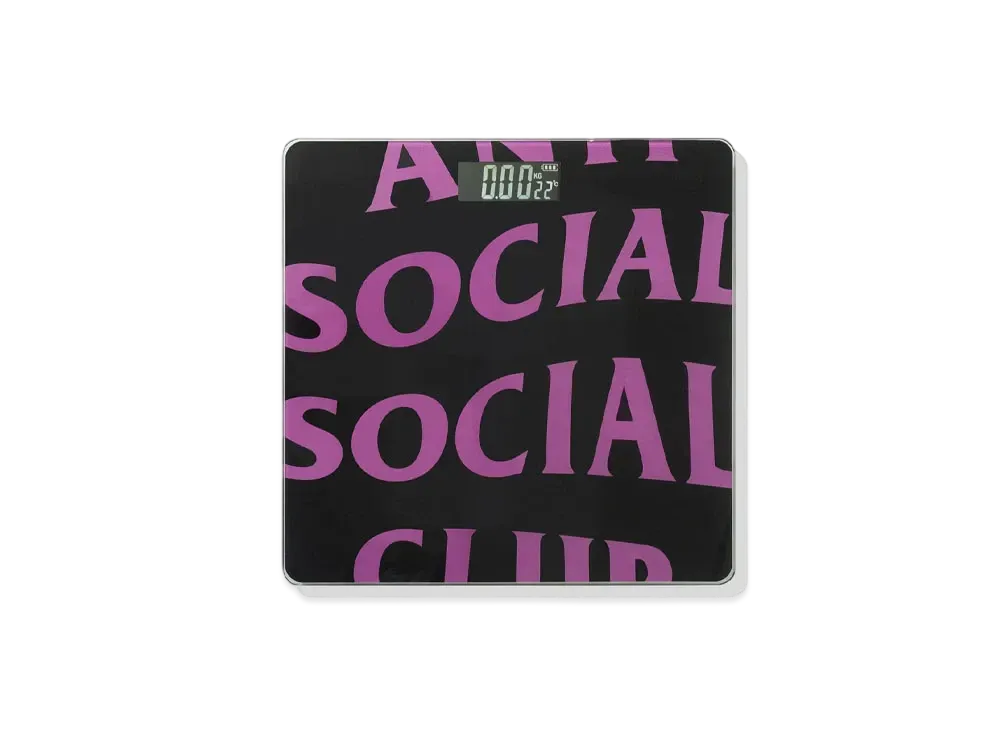 ANTI SOCIAL SOCIAL CLUB SS22 Weight Of The World "Black"