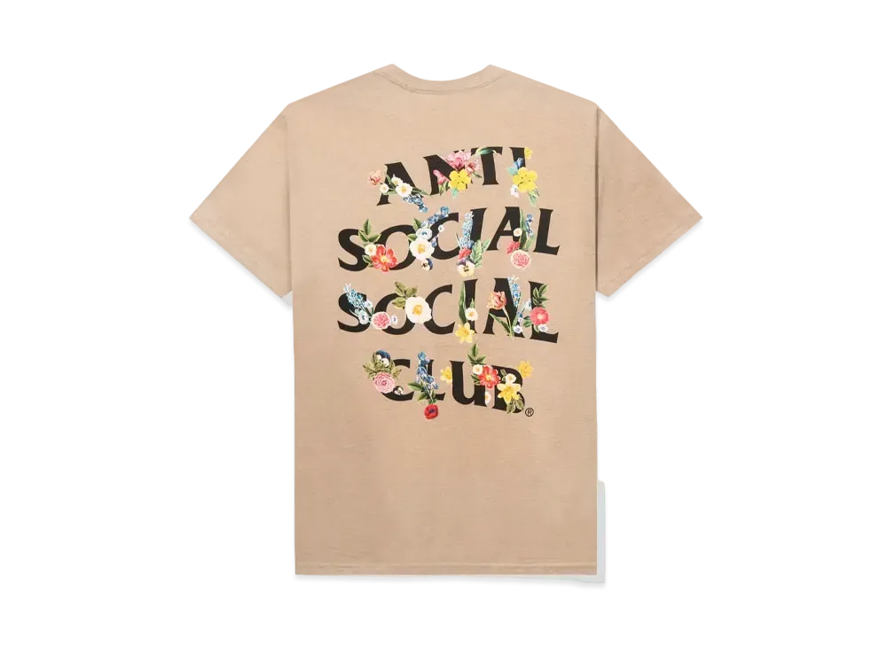 ANTI SOCIAL SOCIAL CLUB SS22 Self Conclusion Tee "Sand"