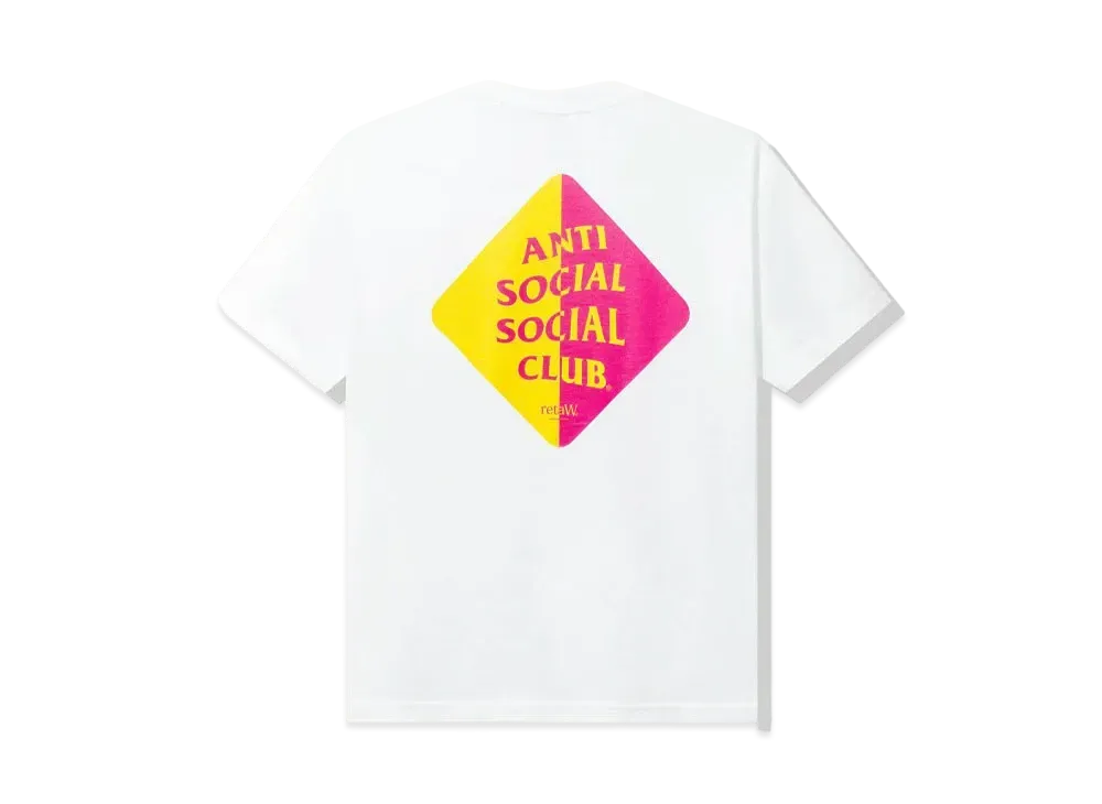 ANTI SOCIAL SOCIAL CLUB SS22 ASSC x retaW Tee "White"