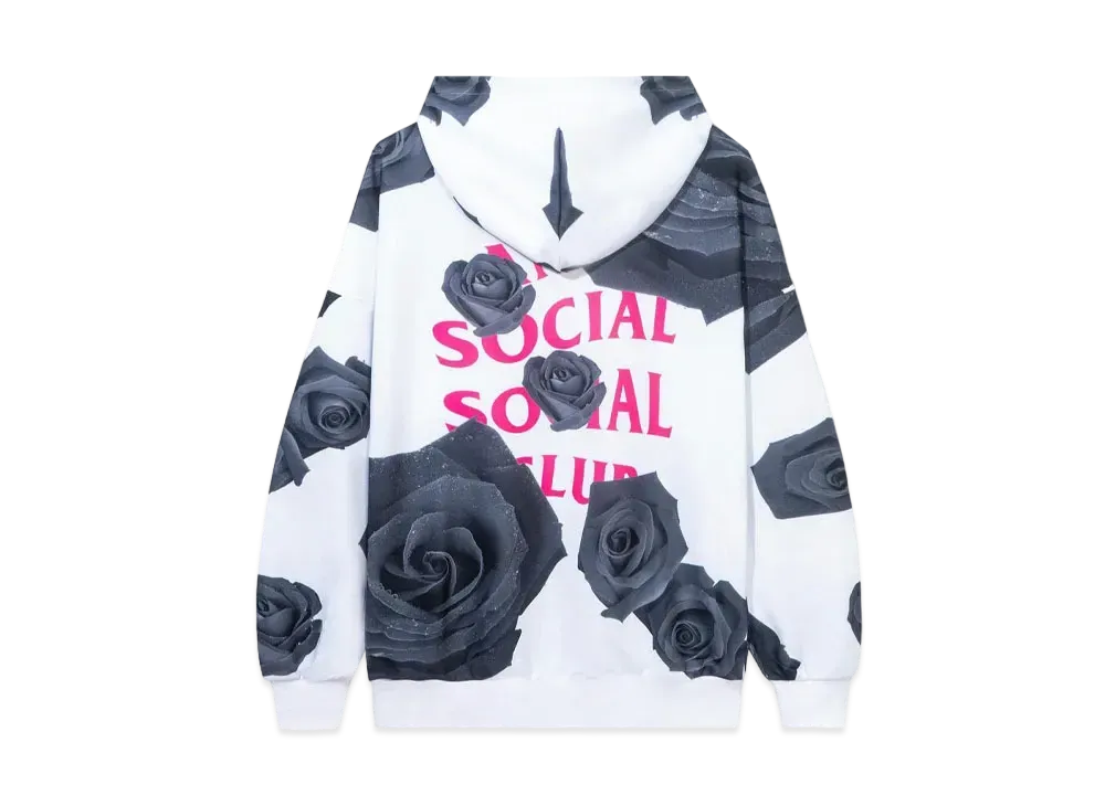 ANTI SOCIAL SOCIAL CLUB SS22 Petal To The Floor Hoodie "White"