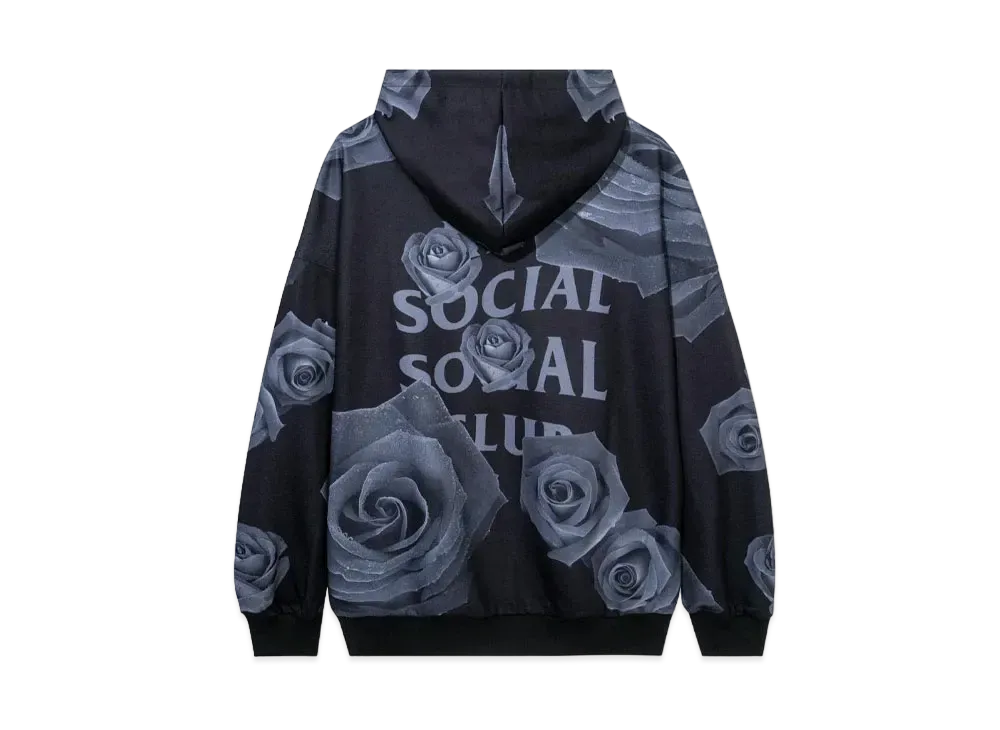 ANTI SOCIAL SOCIAL CLUB SS22 Petal To The Floor Hoodie "Black"