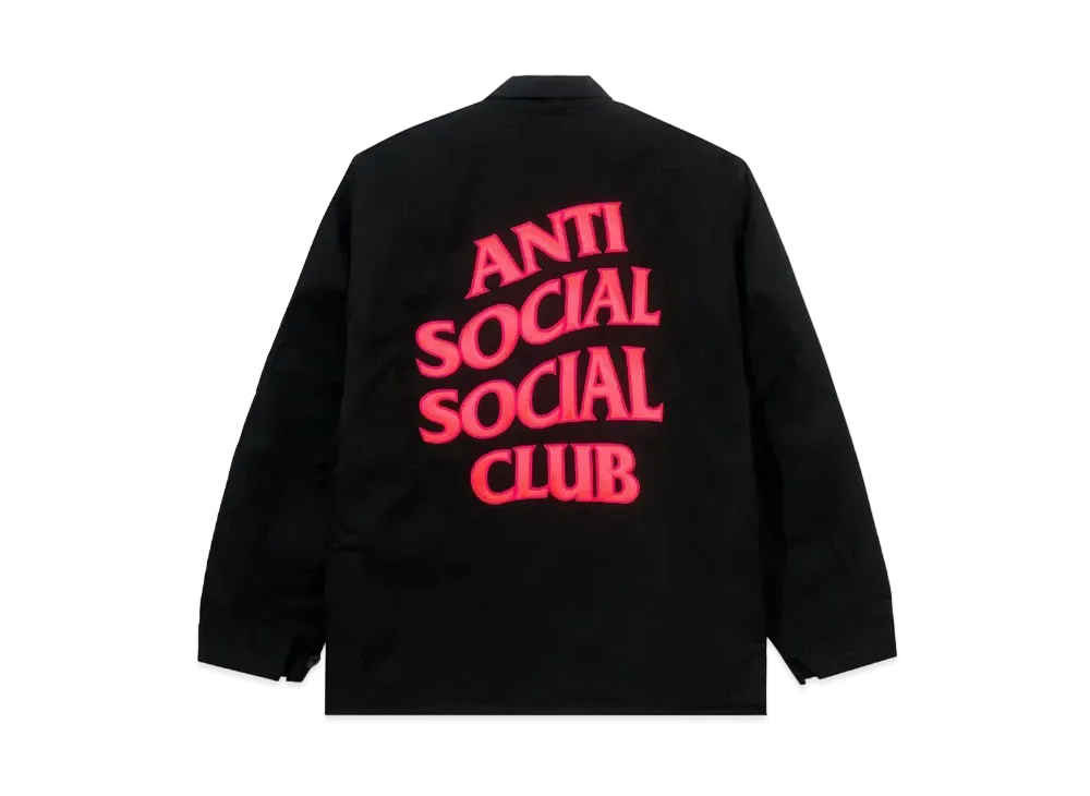 ANTI SOCIAL SOCIAL CLUB SS22 Bold Truth Jacket "Black"